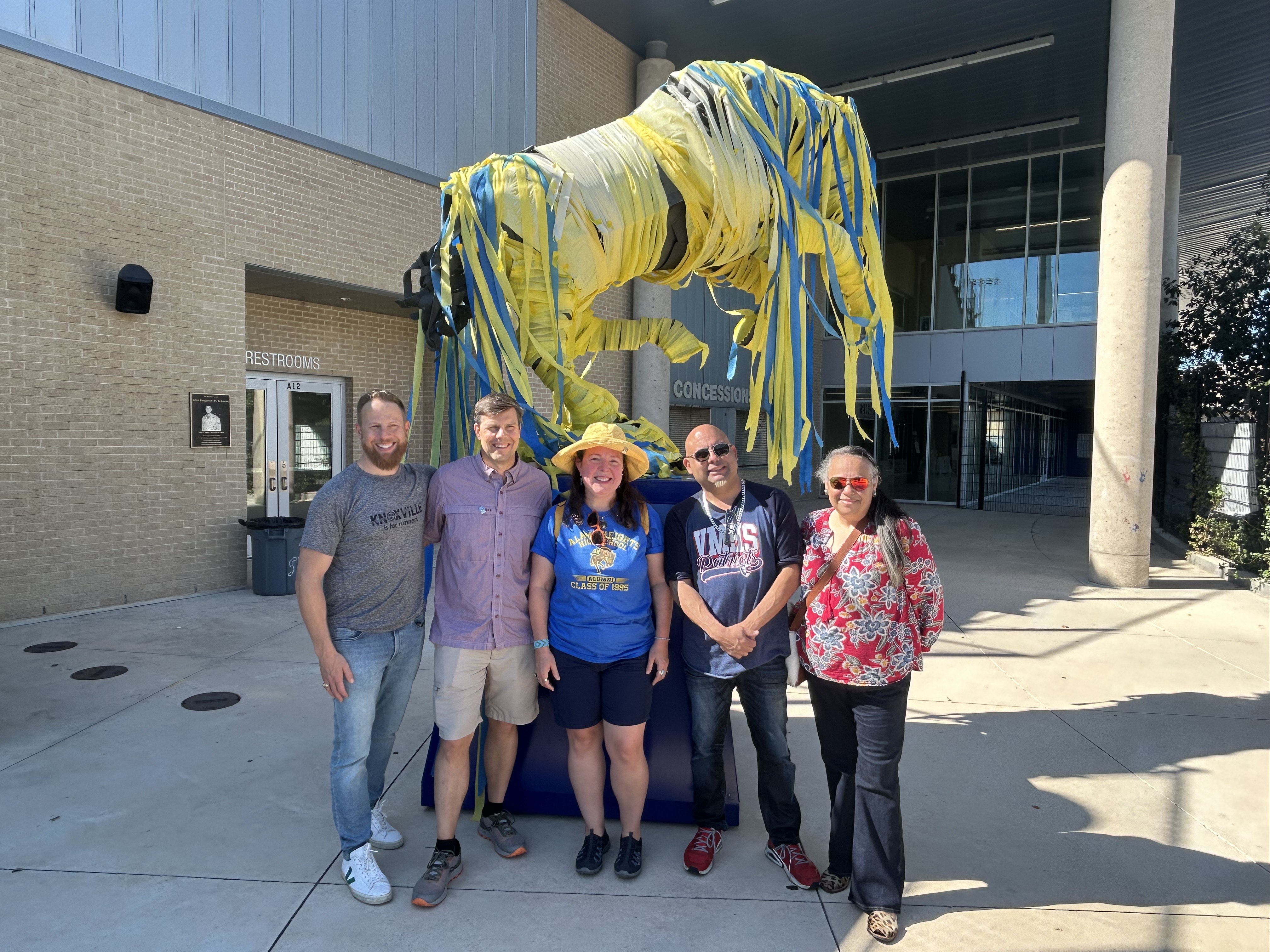 Class of 95 tour group 1